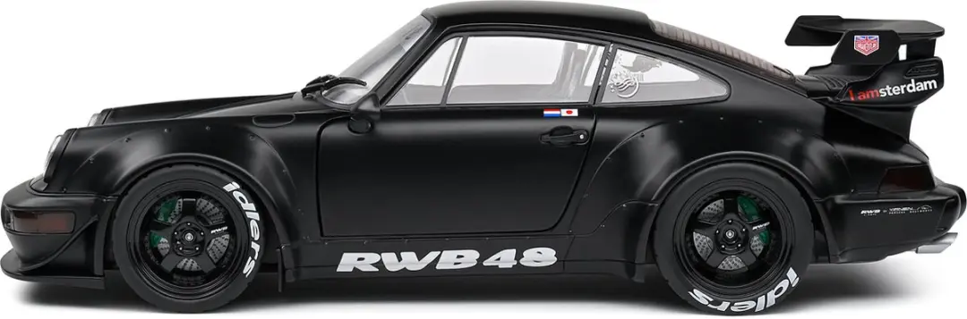 Porsche RWB Darth Vader 2022 Solido 1:18 - Zwart