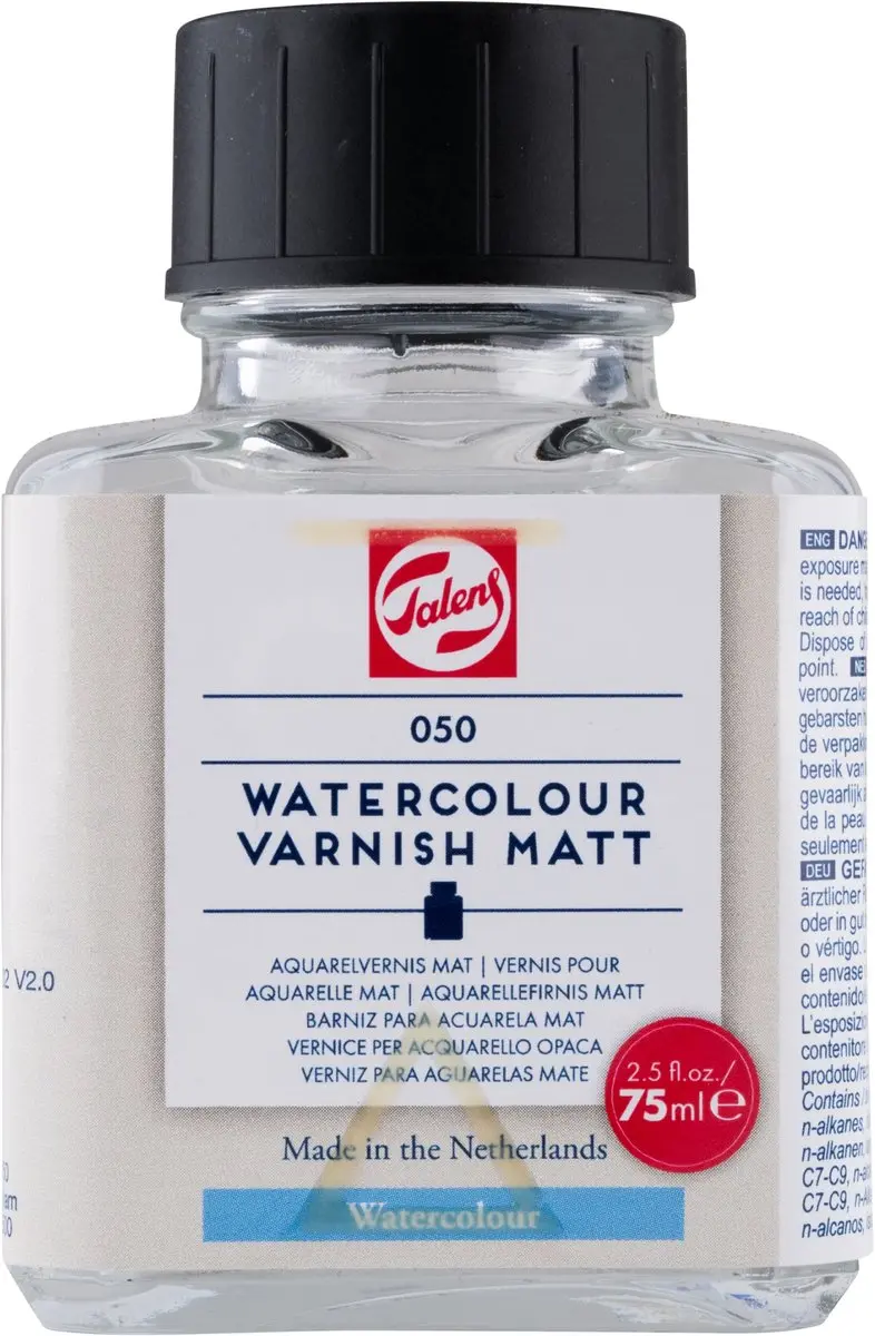 Talens Aquarelvernis Mat 75ml