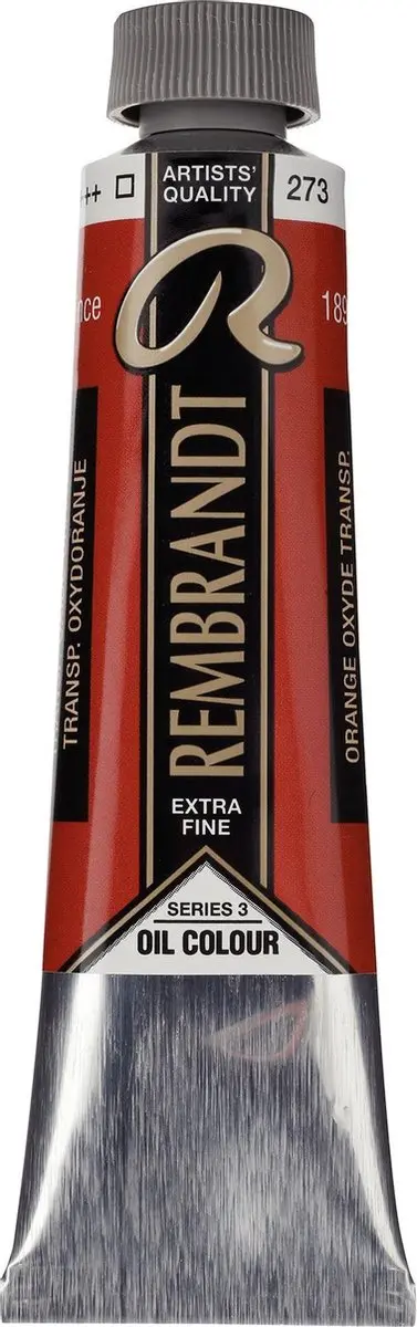 Rembrandt Olieverf Transparant Oxydoranje 40ml