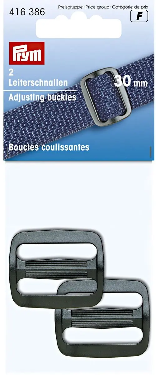 Prym Regelbare Gespen 30mm - 2 Stuks