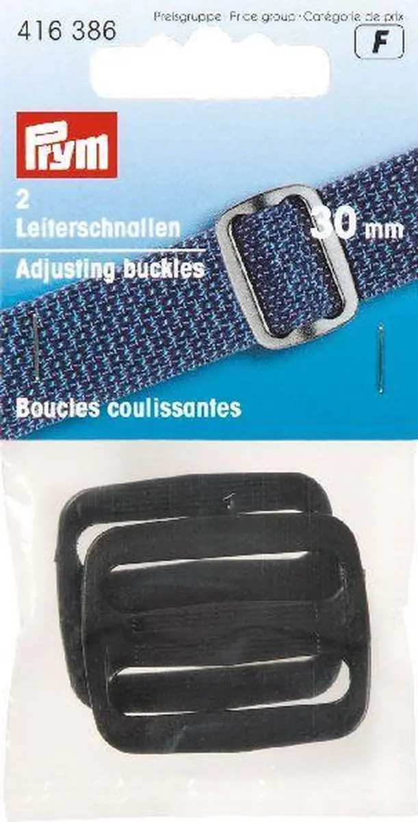 Prym Regelbare Gespen 30mm - 2 Stuks