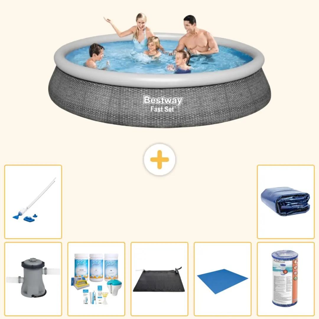 Bestway Fast Set Zwembad 396x84cm