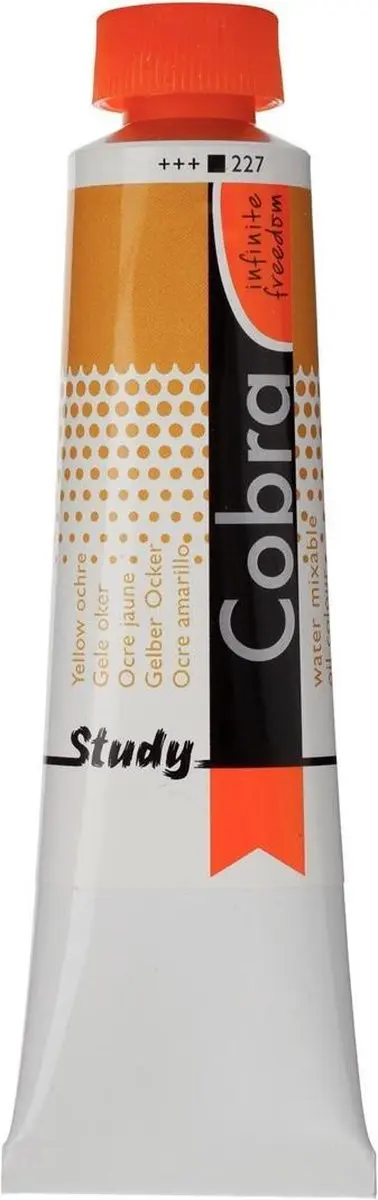 Cobra Study Olieverf 40ml - Yellow Ochre