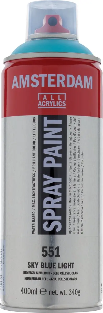 Amsterdam Spraypaint 551 Hemelsblauw Licht 400ml