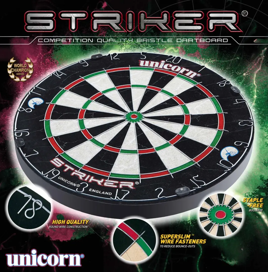 Unicorn Striker Dartbord UDB79383 - 45.7cm