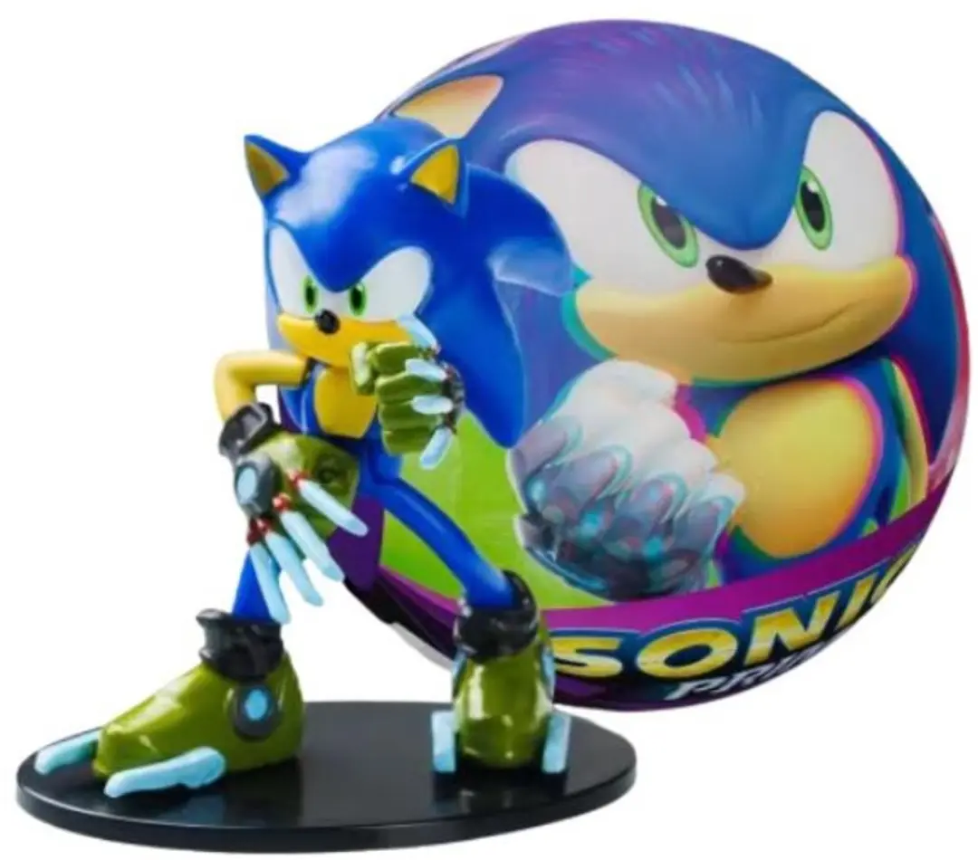 Spin Master Sonic The Hedgehog Prime Actiefiguur - 6cm - Divers