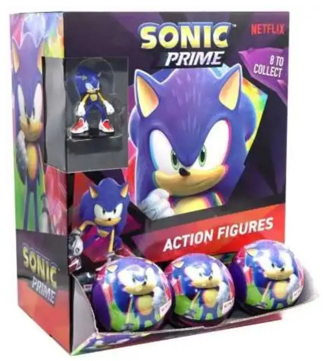 Spin Master Sonic The Hedgehog Prime Actiefiguur - 6cm - Divers