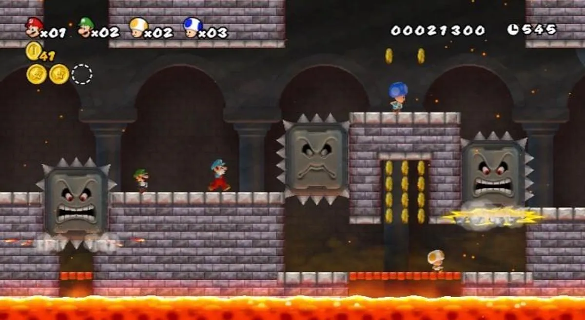 Nintendo New Super Mario Bros. Selects Wii - 4 Spelers - afbeelding 6 van 6