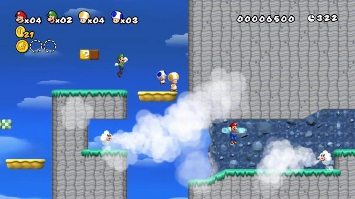 Nintendo New Super Mario Bros. Selects Wii - 4 Spelers