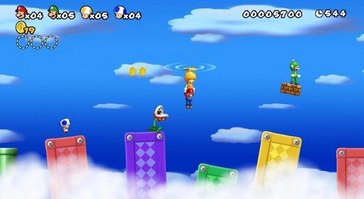 Nintendo New Super Mario Bros. Selects Wii - 4 Spelers