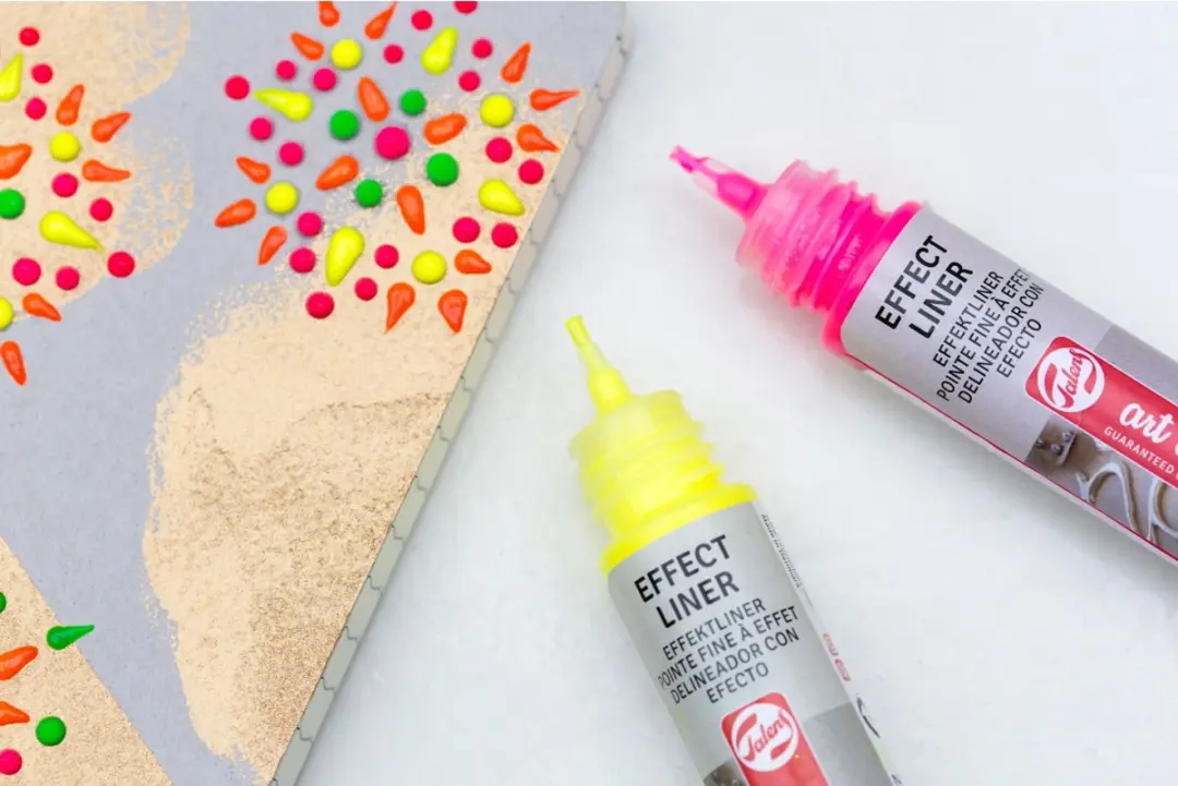 Royal Talens TAC Effect Liner 28ml - Parel IJsblauw