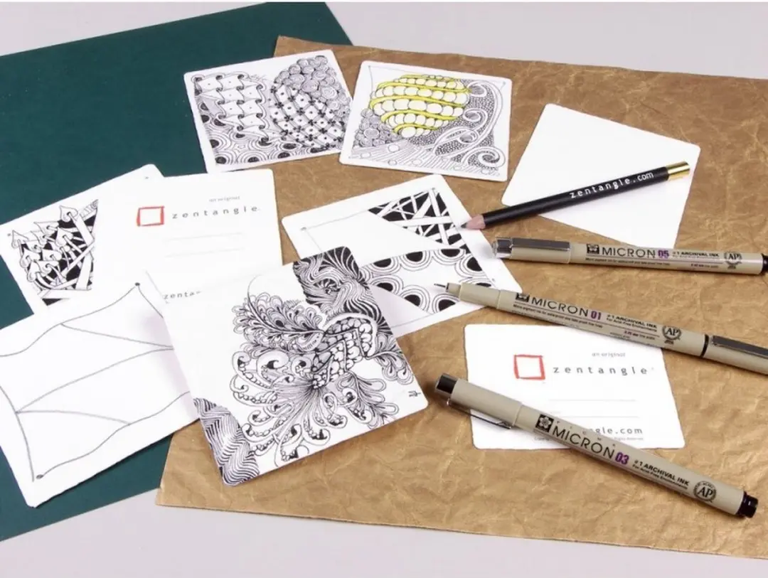 Sakura Zentangle Tool Set 20-delig - Assorti