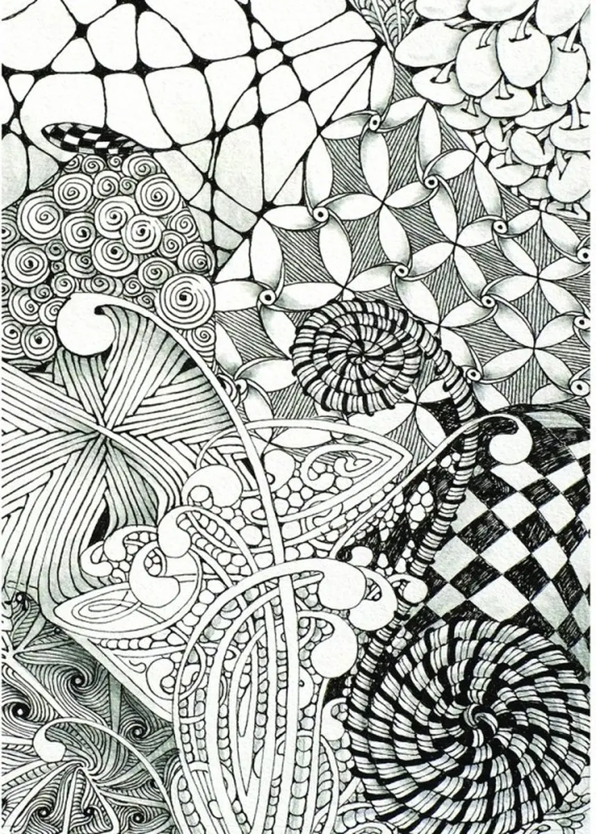 Sakura Zentangle Tool Set 20-delig - Assorti