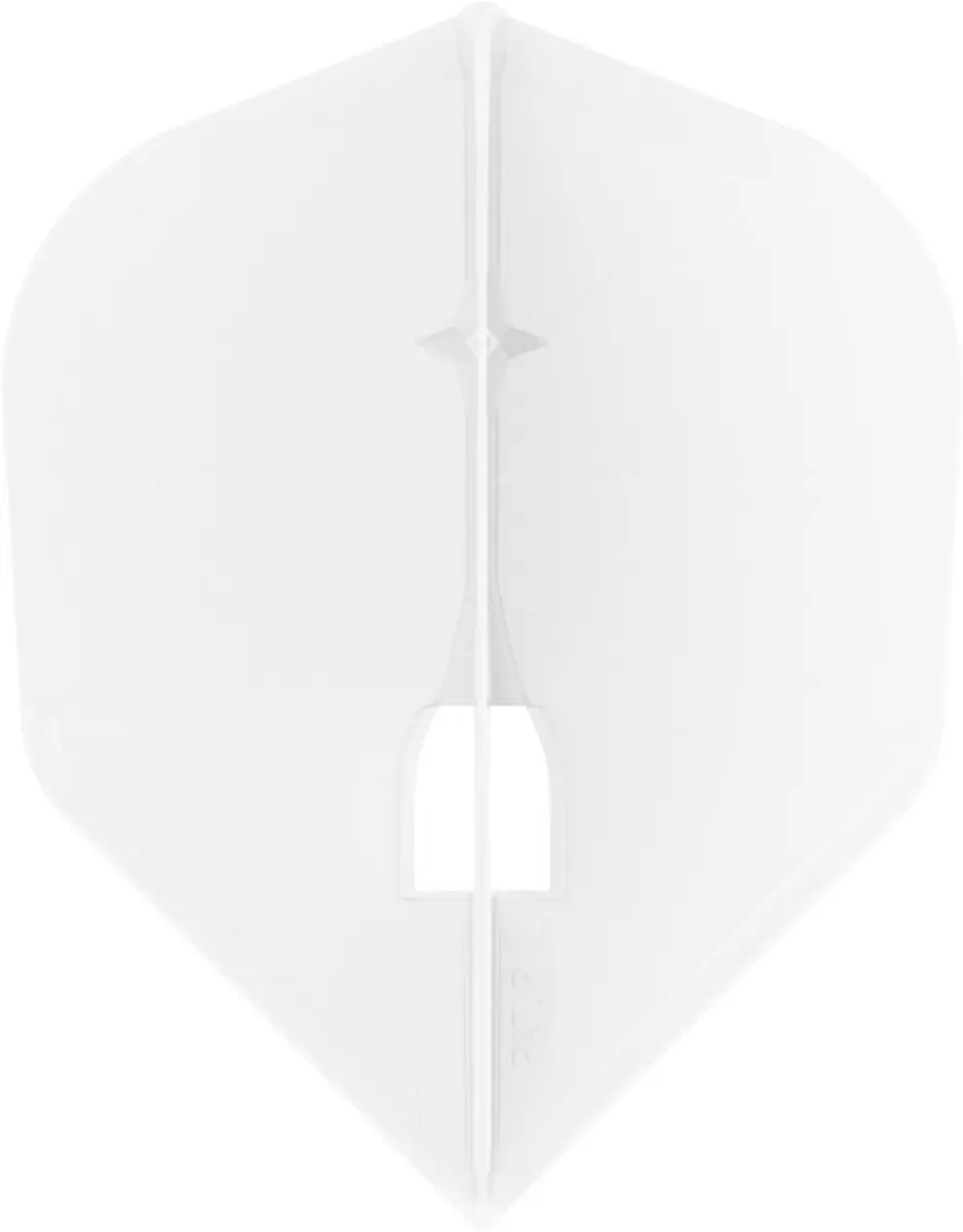L-Style Champagne Flight L3 Shape Witte Dartvluchten - 3 Stuks