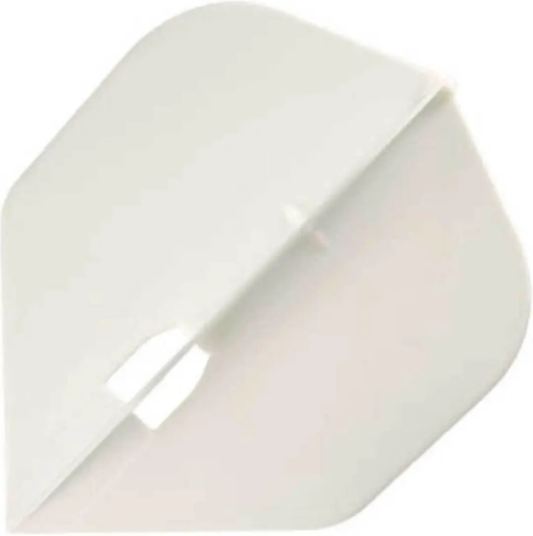 L-Style Champagne Flight L3 Shape Witte Dartvluchten - 3 Stuks - afbeelding 6 van 6