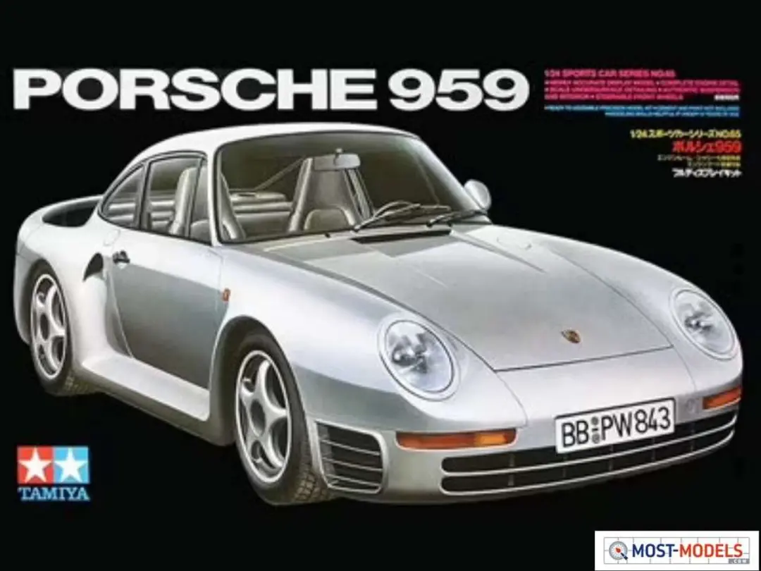 Tamiya Porsche 959 24065 Modelbouwpakket - 1:24 - Multi