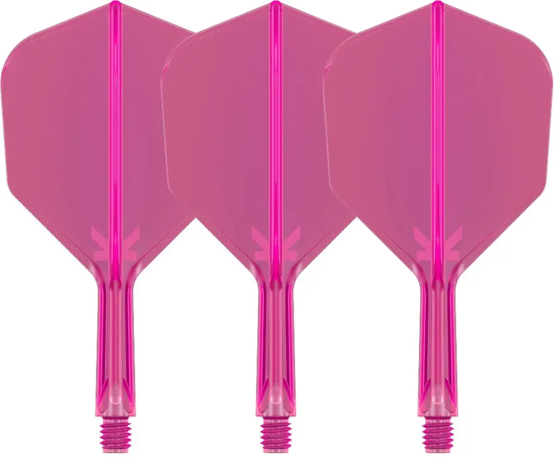 Target K-Flex NO6 Dart Flights - Roze - 3 Stuks