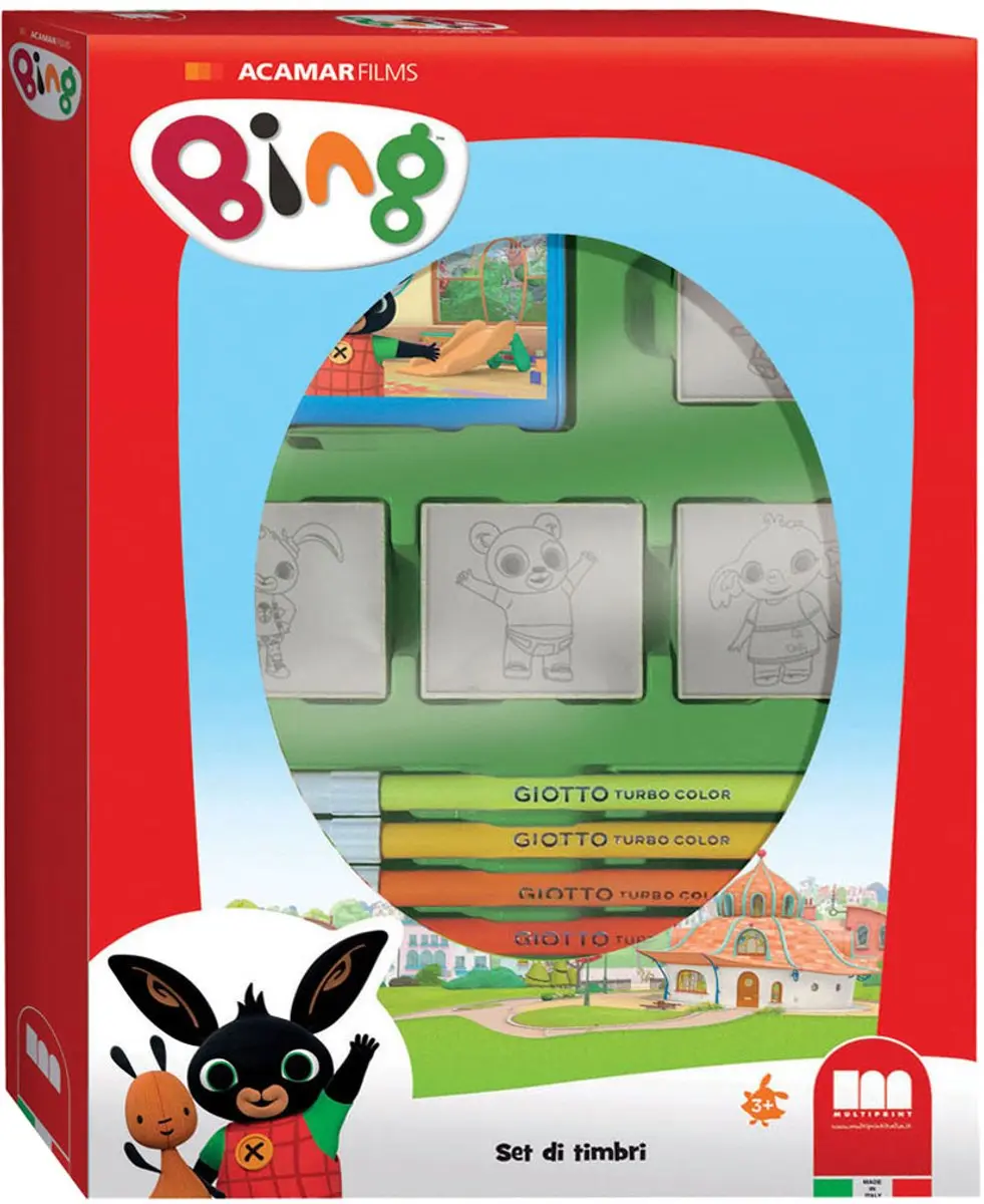 Bing Stempeldoos - Kleurenmix