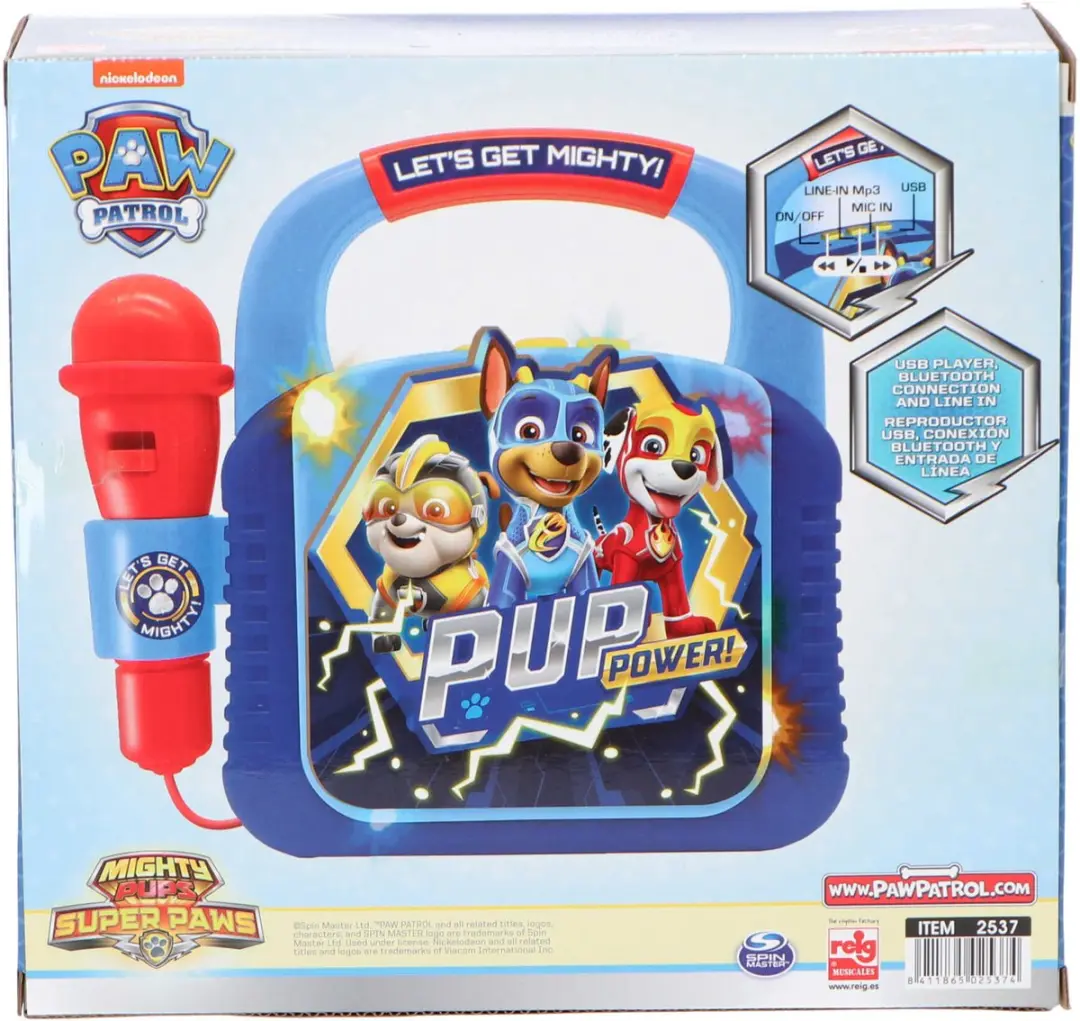 PAW Patrol Bluetooth Luidspreker - Meerkleurig