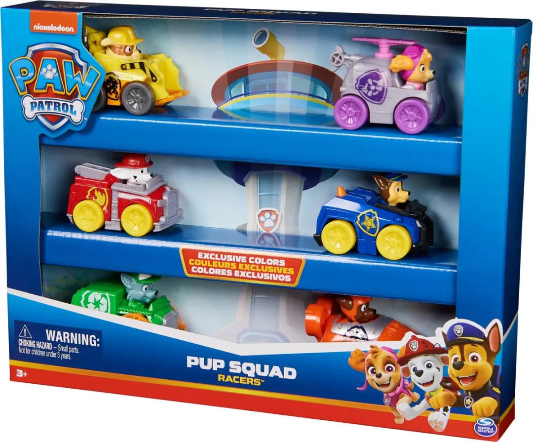 PAW Patrol Pup Squad Racers 6070070 - Multicolor