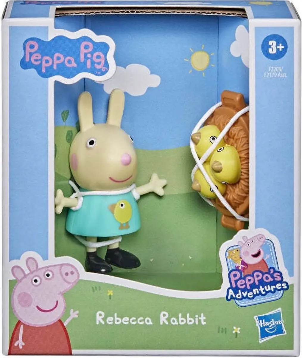 Peppa Pig Rebecca Rabbit Speelfiguur - 6cm - Divers