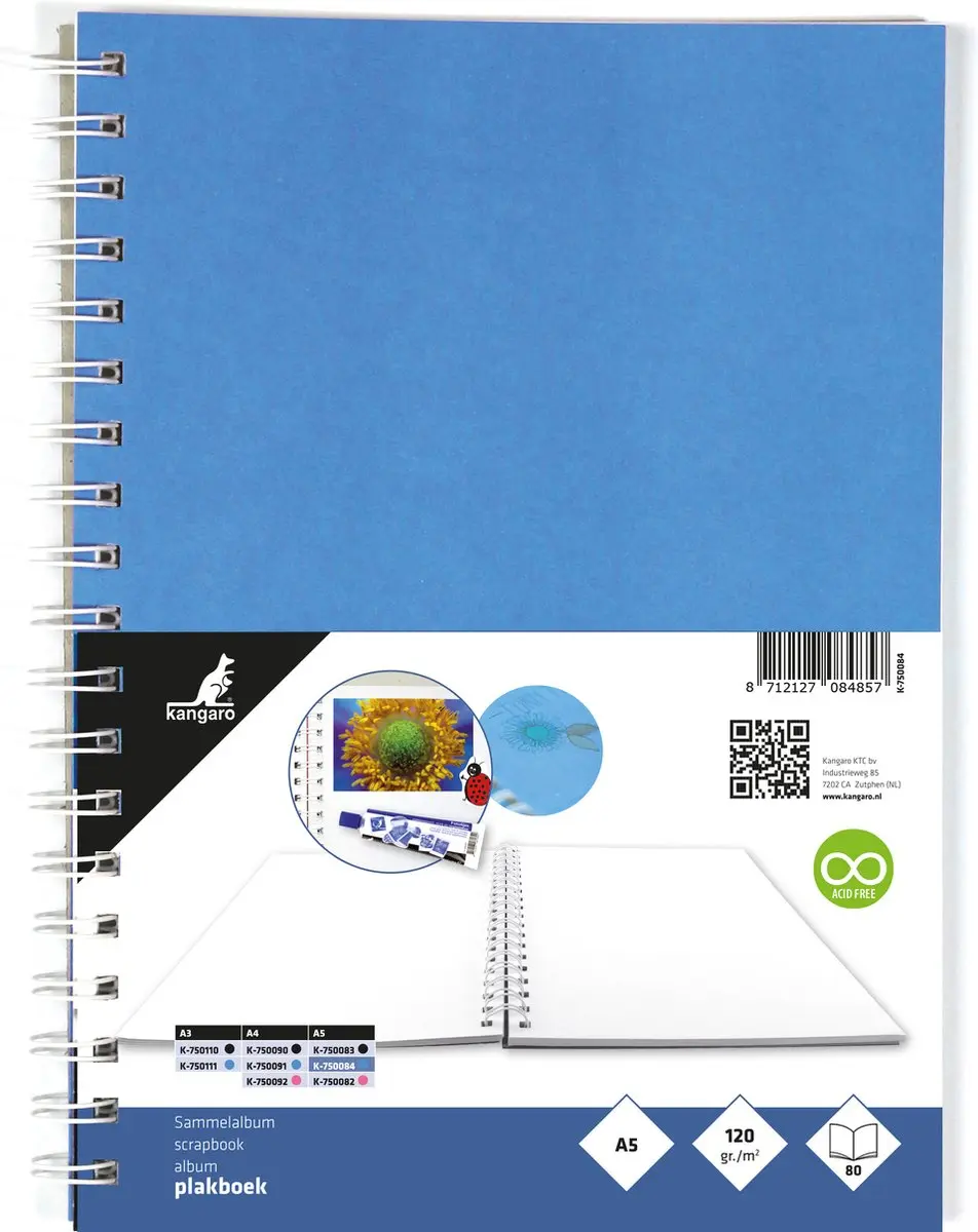 Kangaro Plakboek A5+ 80 Vel