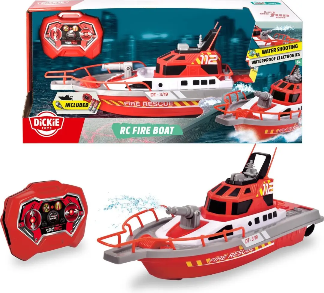 Dickie RC Boot Brandweer 201107000