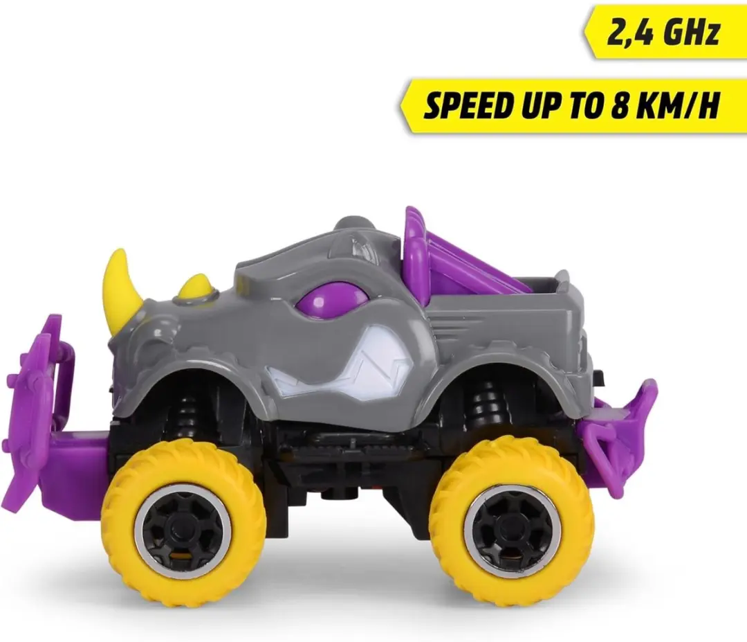 Dickie Toys Monster Rhino 1:43 RC Modelauto - Kleurloos