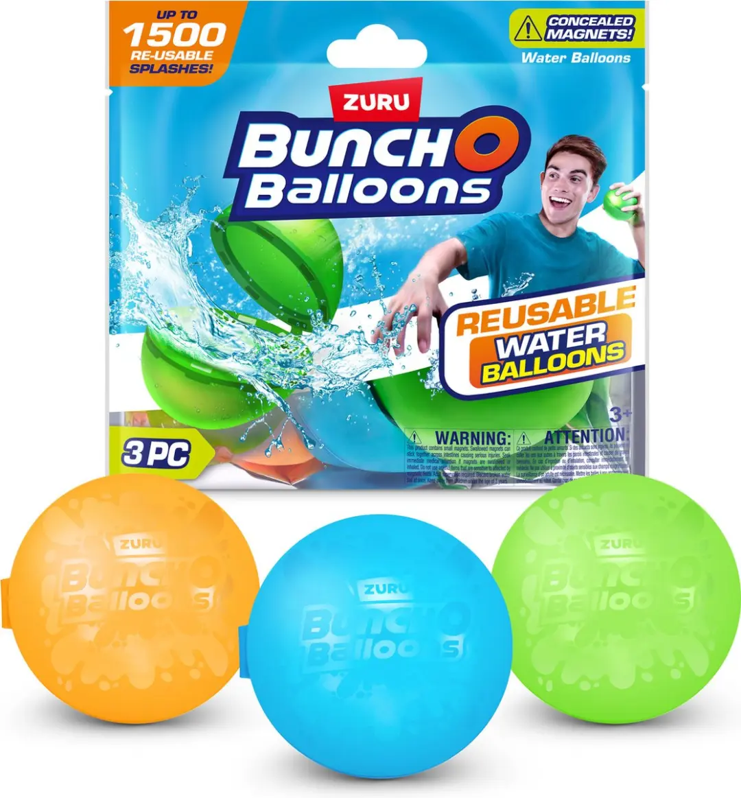 Zuru Waterballonnen Magnetisch 3-Pack - Meerkleurig