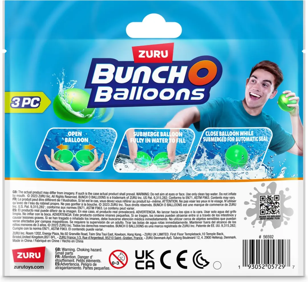 Zuru Waterballonnen Magnetisch 3-Pack - Meerkleurig