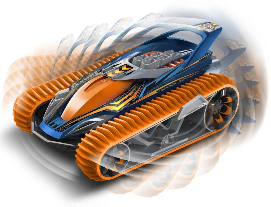 NIKKO VelociTrax 19062 RC Auto - 14 km/u - Oranje/blauw