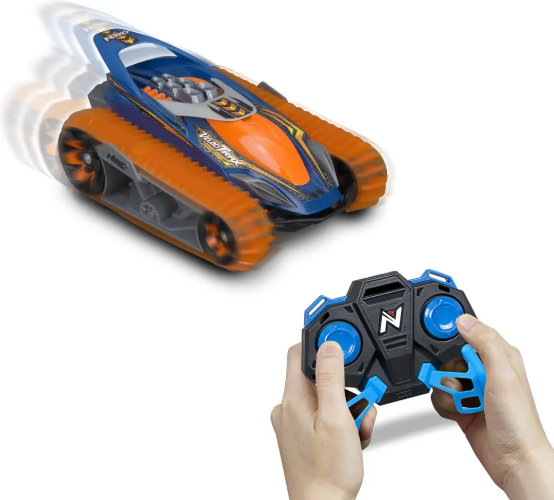 NIKKO VelociTrax 19062 RC Auto - 14 km/u - Oranje/blauw - afbeelding 6 van 6