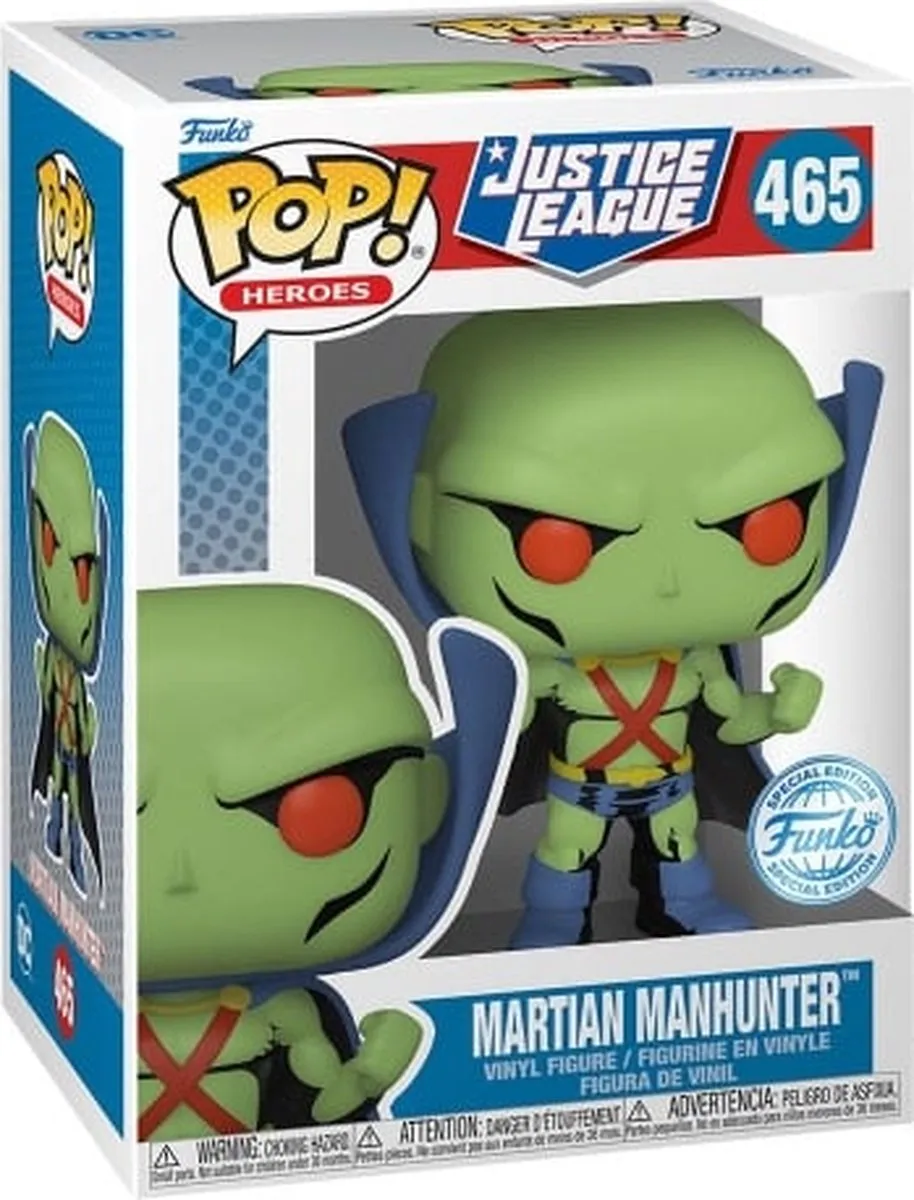 Funko Pop! Martian Manhunter Exclusive 66619 - Veelkleurig