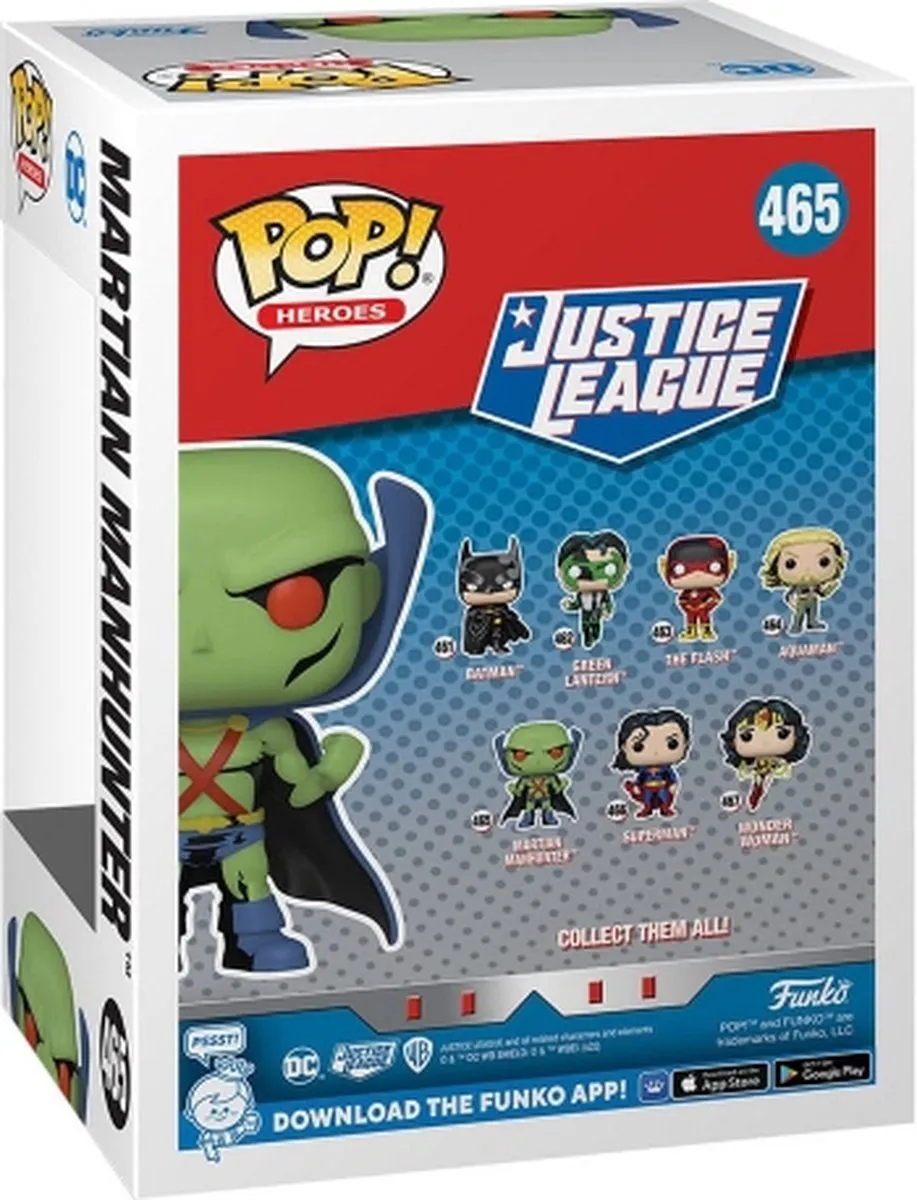 Funko Pop! Martian Manhunter Exclusive 66619 - Veelkleurig