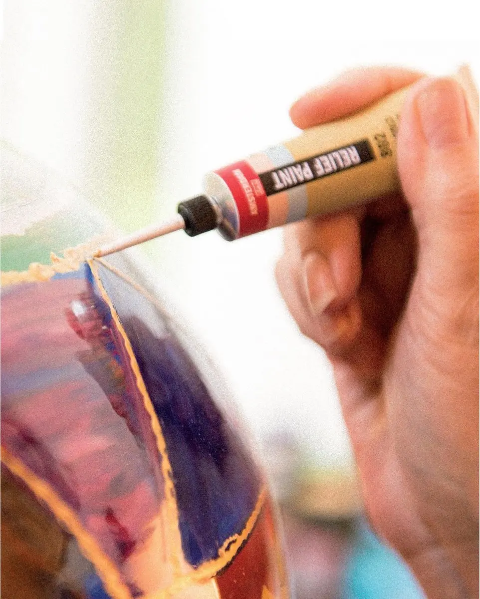 Talens Relief Paint Lichtgoud 20ml
