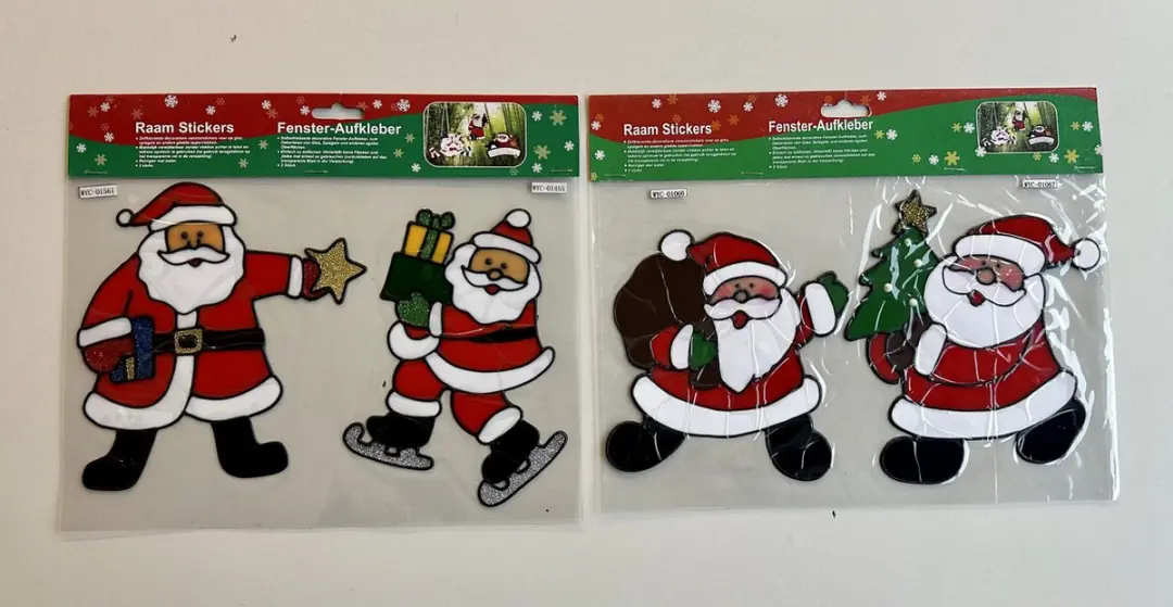 Impuls Kerst Raamstickers Set