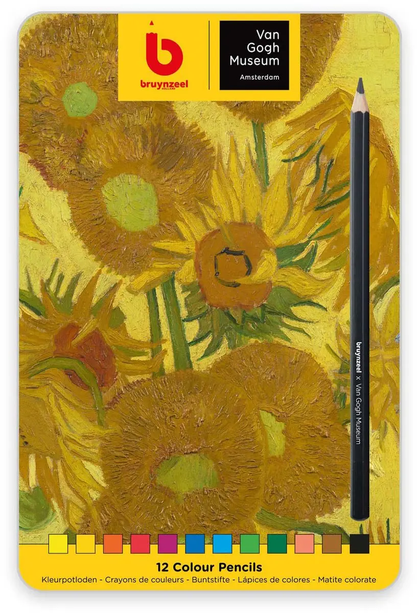 Van Gogh Bruynzeel Museum Kleurpotloden 12 Stuks