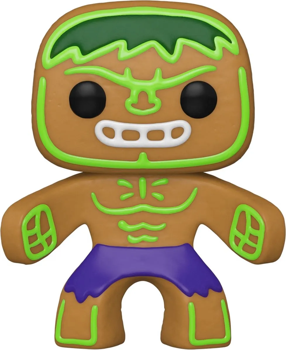 Funko Pop! Marvel The Hulk Holiday Gingerbread
