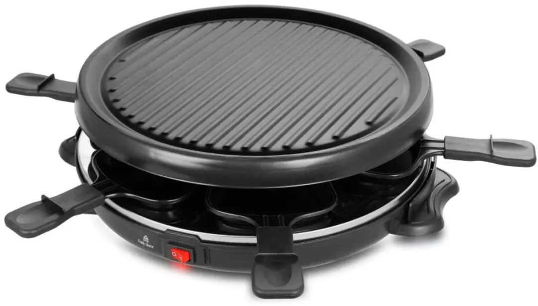 Daily Home Raclette Grill 6 persoons - Zwart PFAS-vrij