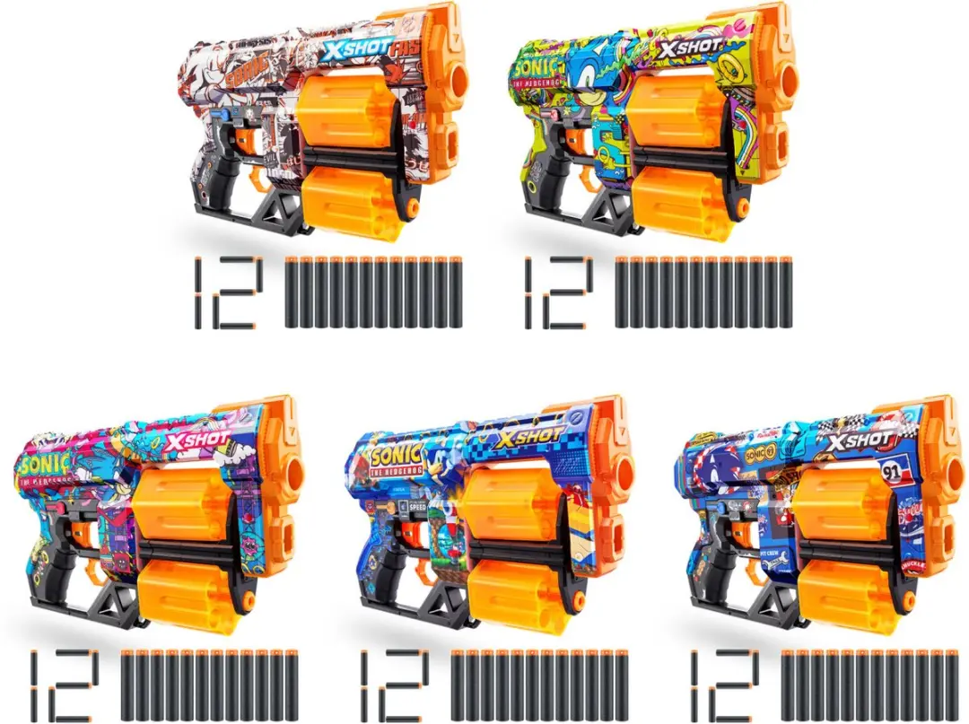 Zuru X-Shot Sonic Skins Pistool