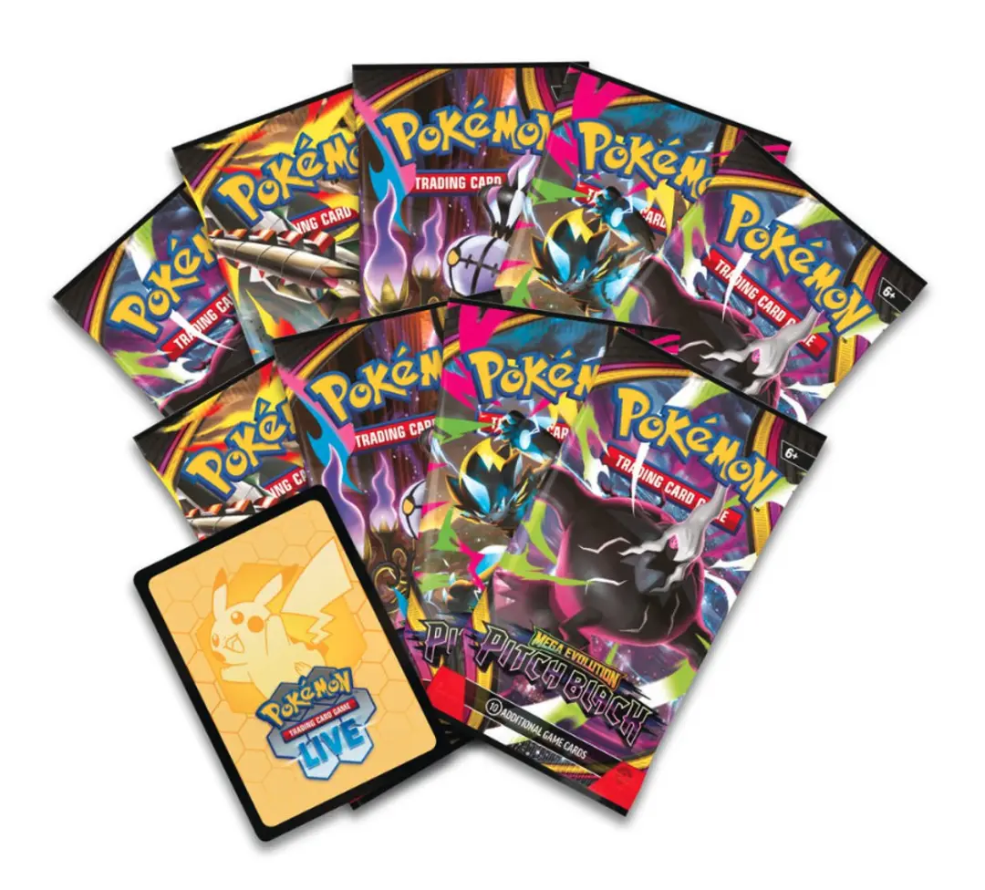 Pokémon Elite Trainer Box Pitch Black - 9 Booster Packs