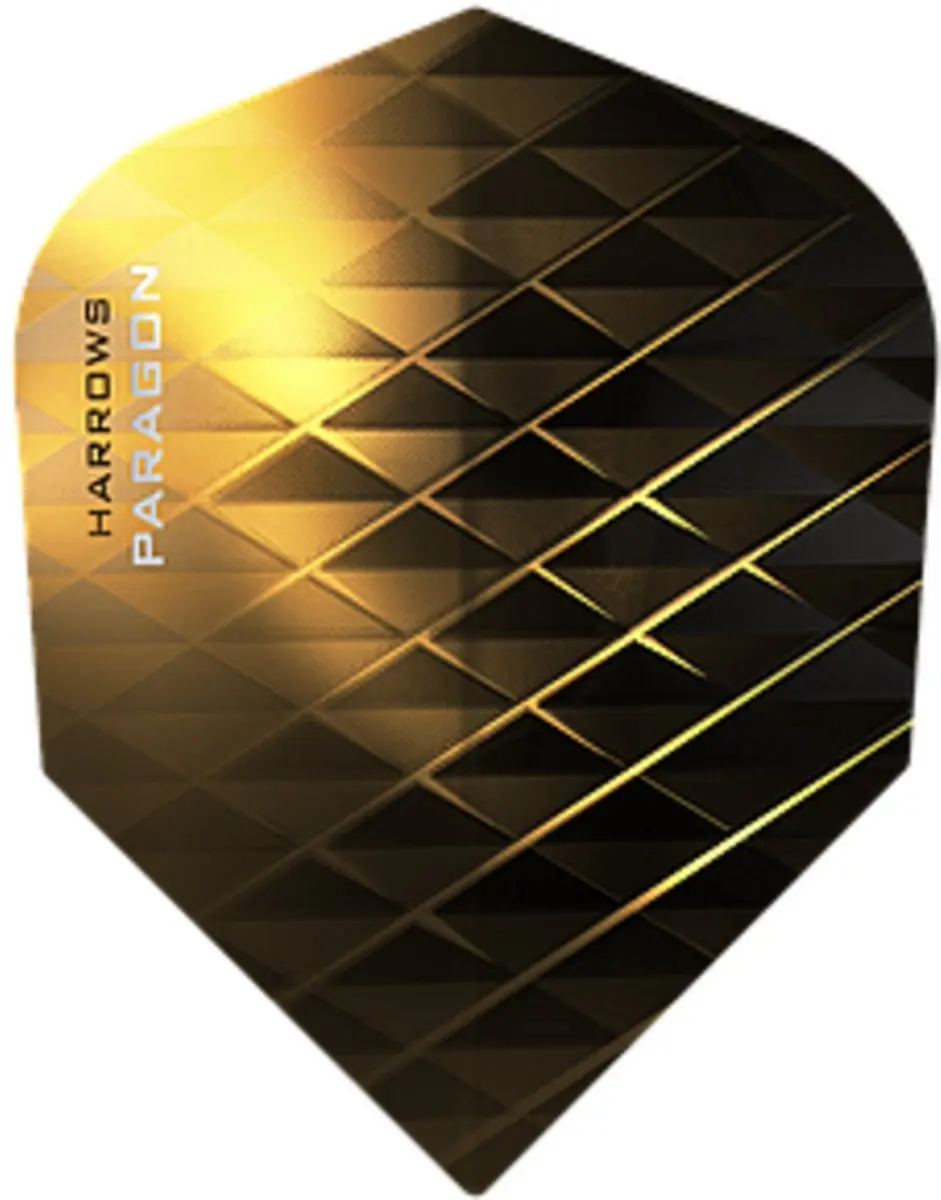 Harrows Flight Paragon FB7604 Darts - 3 Stuks - Groen