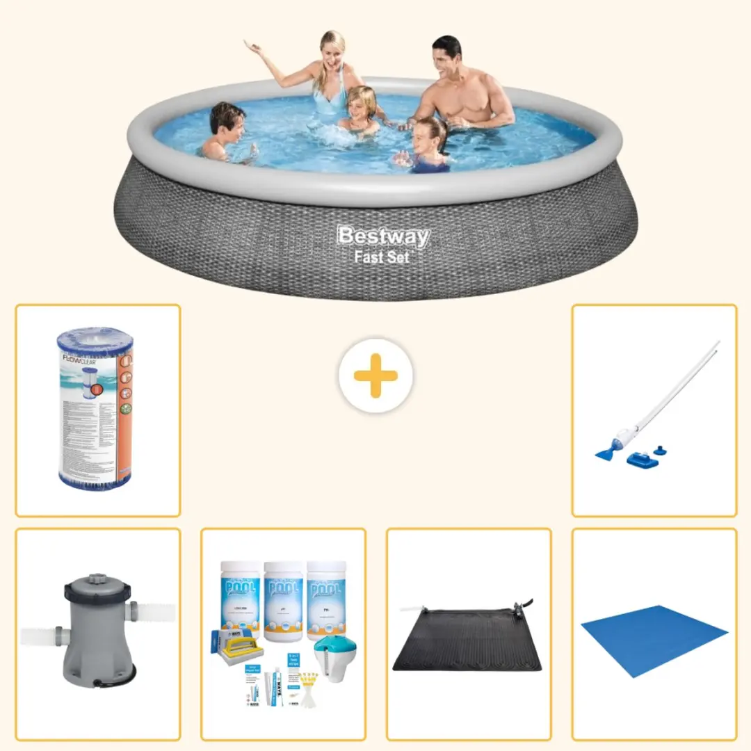 Bestway Fast Set Zwembad 396x84cm
