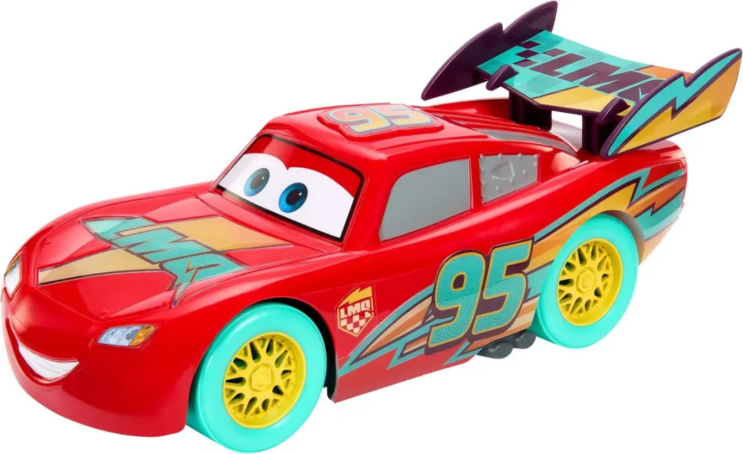 Mattel Disney Cars Bliksem McQueen Raceauto - Licht & Geluid - Meerkleurig
