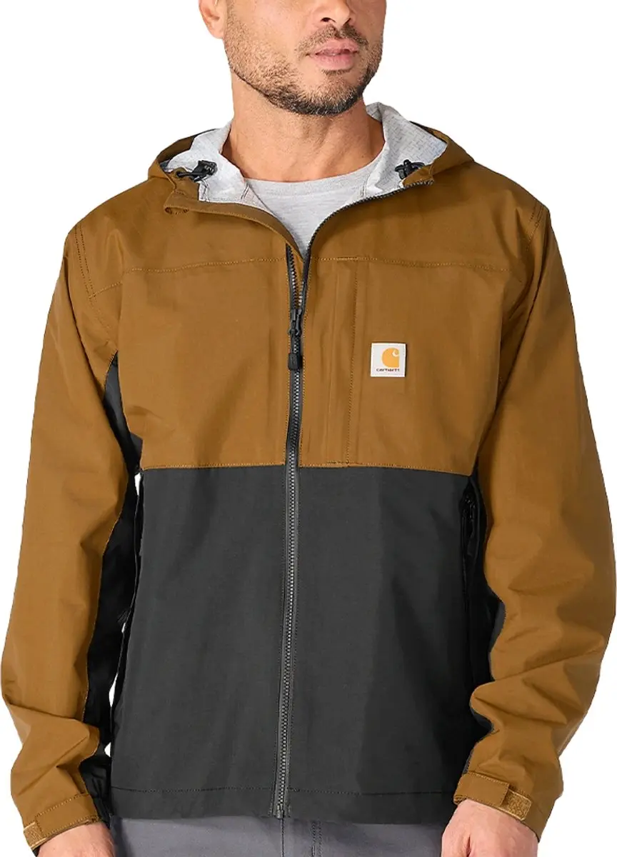 Carhartt Monterey Jacket 105751 - XXL - Carhartt Brown/Black