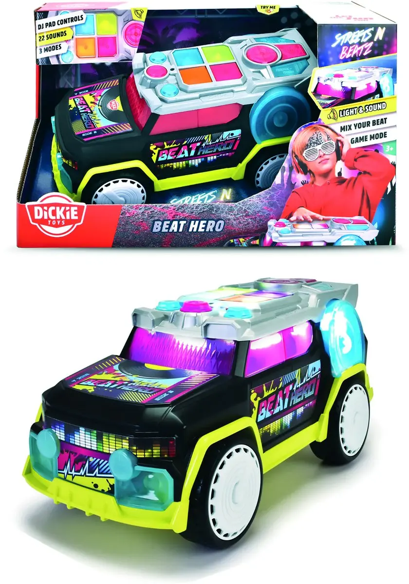 Dickie Toys Beat Hero Voertuig 32cm