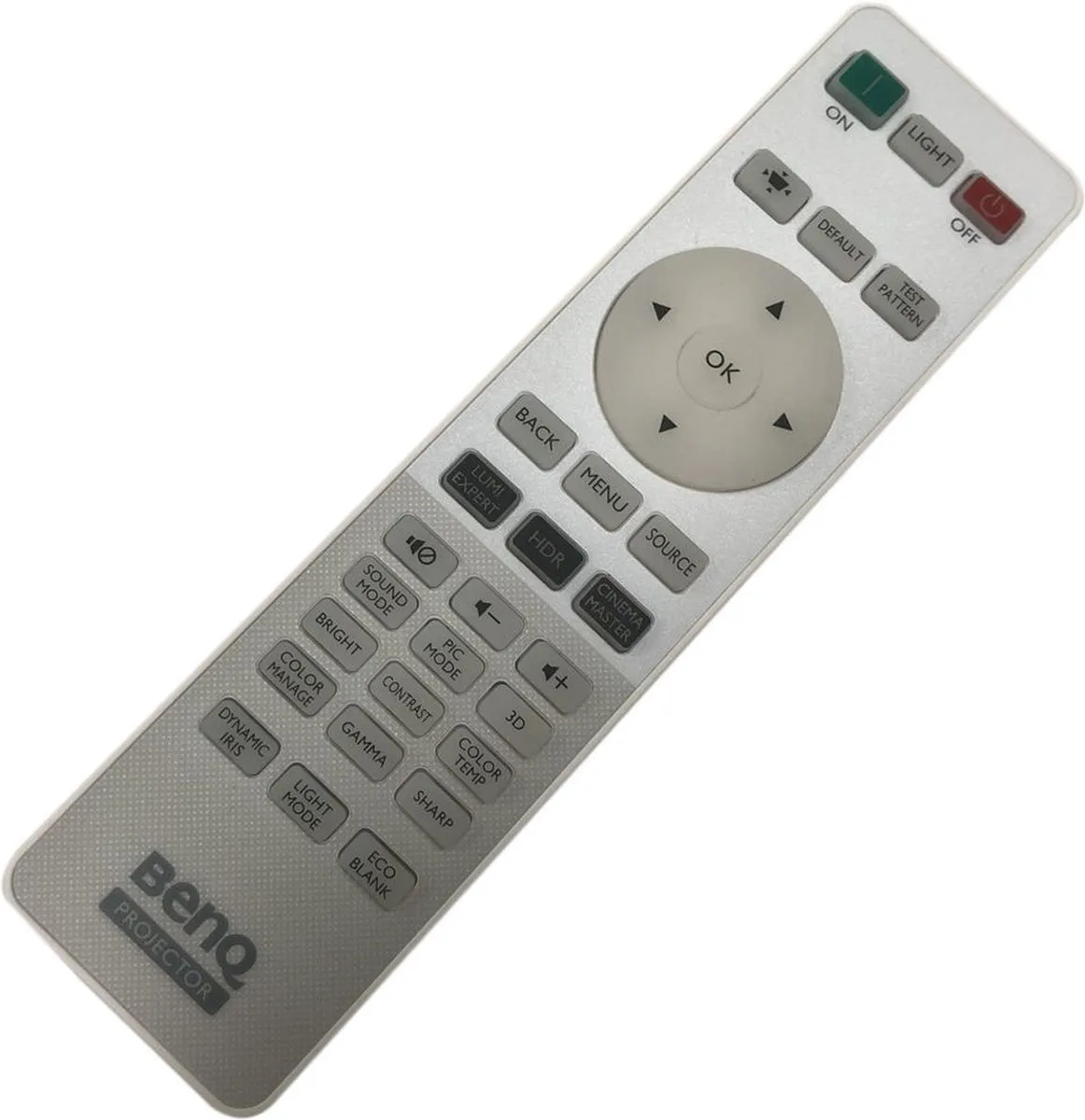Afstandsbediening geschikt voor de BENQ W2700 beamer, vervangt RCV017 / 5J.JKC06.001