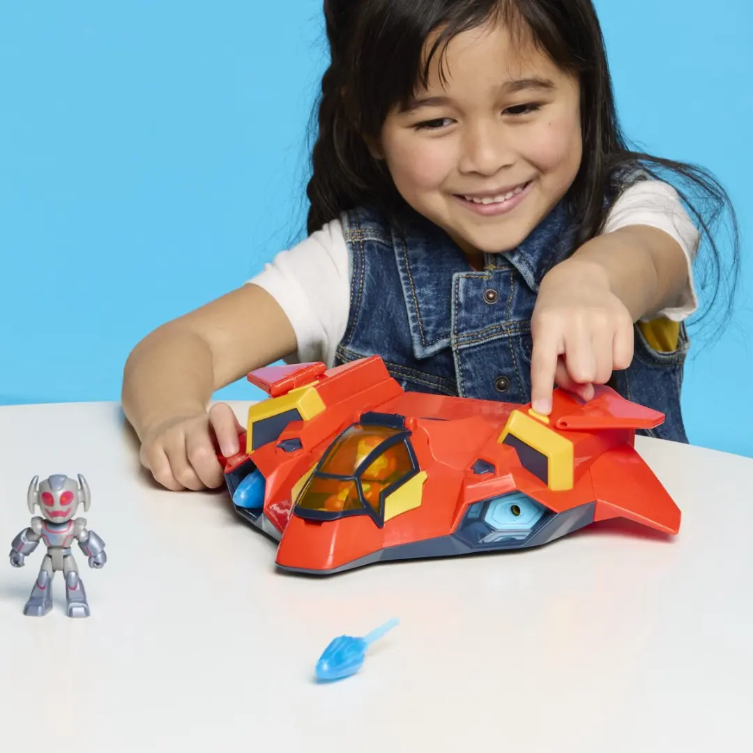 Hasbro Marvel Iron Man Supergroot Iron Jet-Harnas Speelset - afbeelding 6 van 6
