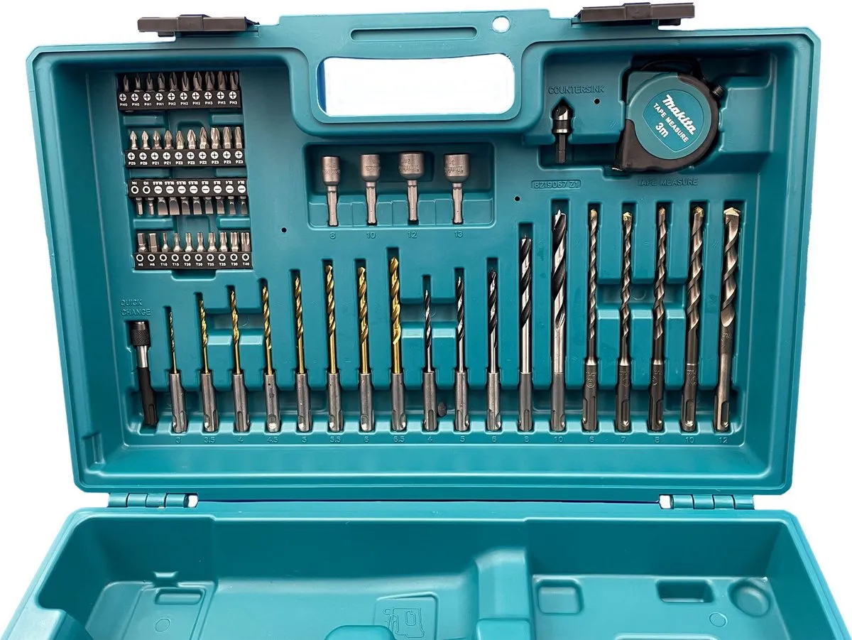 Makita Transportkoffer DHR171 - Turquoise - afbeelding 3 van 5