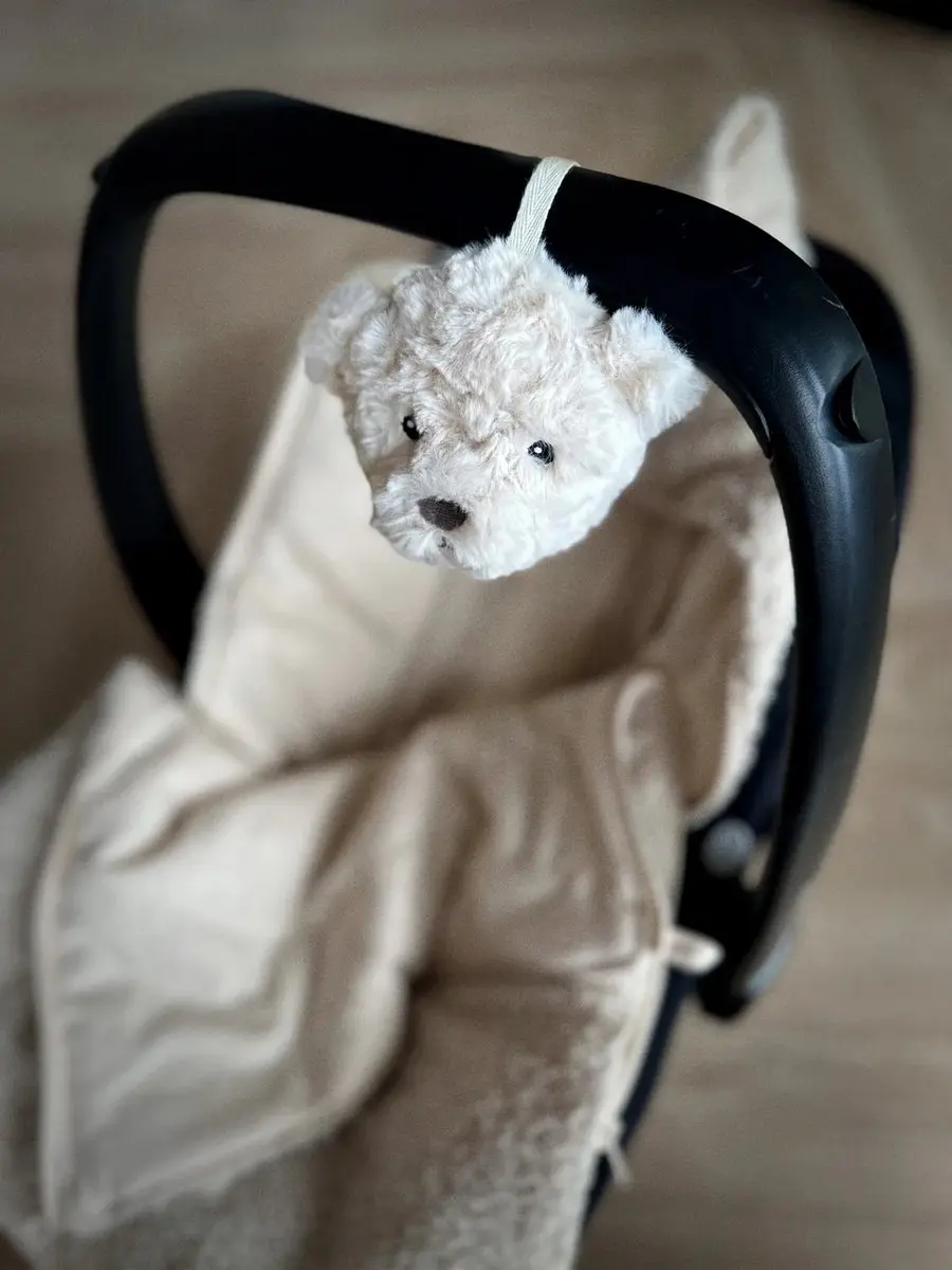 Flow Amsterdam Lou Hartslagknuffel On The Go - Beige